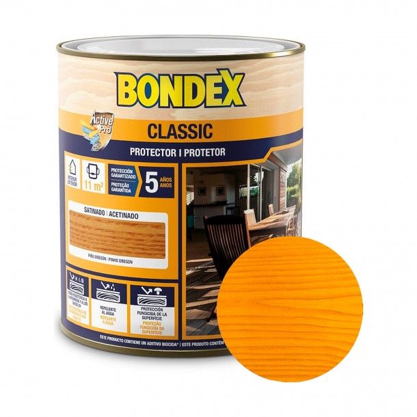 Bondex Classic Protetor Madeira Acetinado 750ml Bondex Classic Protetor Madeira Acetinado 750ml