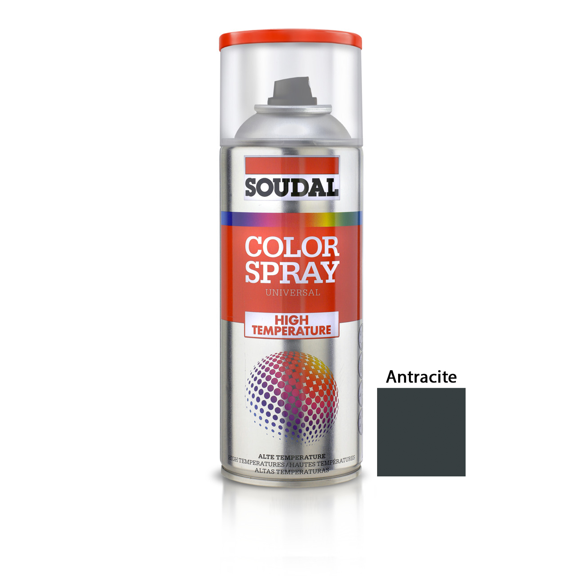 Spray Silicone Solvente Alta Temperatura Soudal