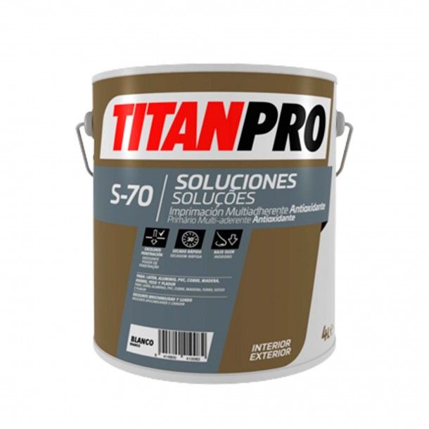 Prim�rio Multi-Aderente Antioxidante Branco 4L S-70 Titan Pro