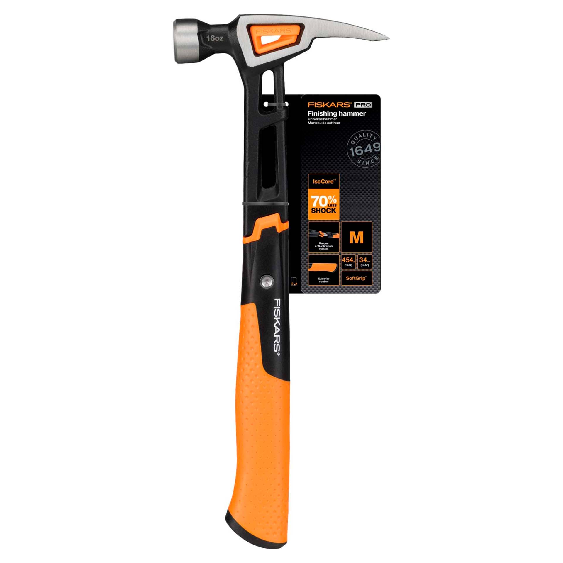 Martelo de Cofragem IsoCore M 820g Fiskars