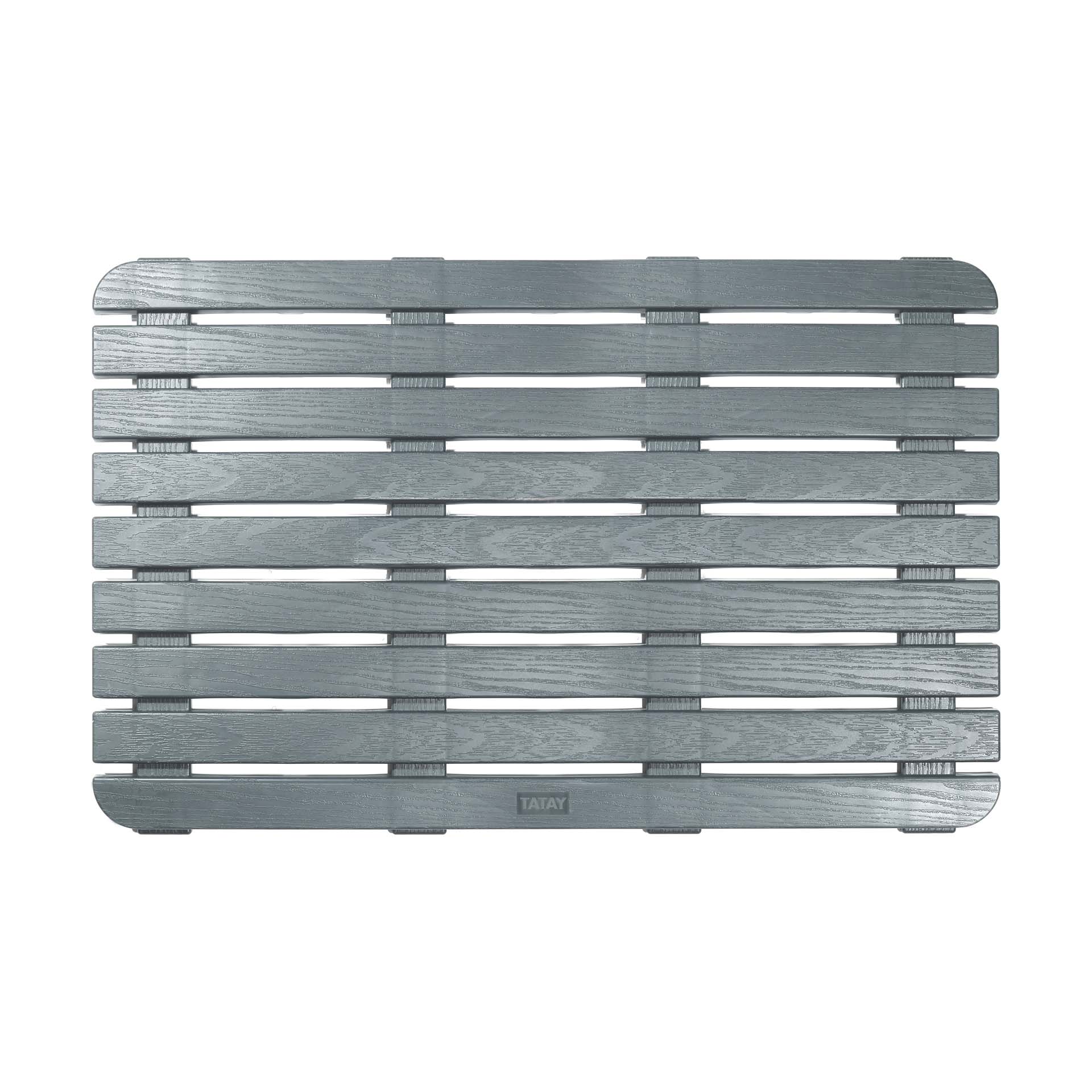 Estrado para Duche Antracite Cinza 80x50cm Tatay