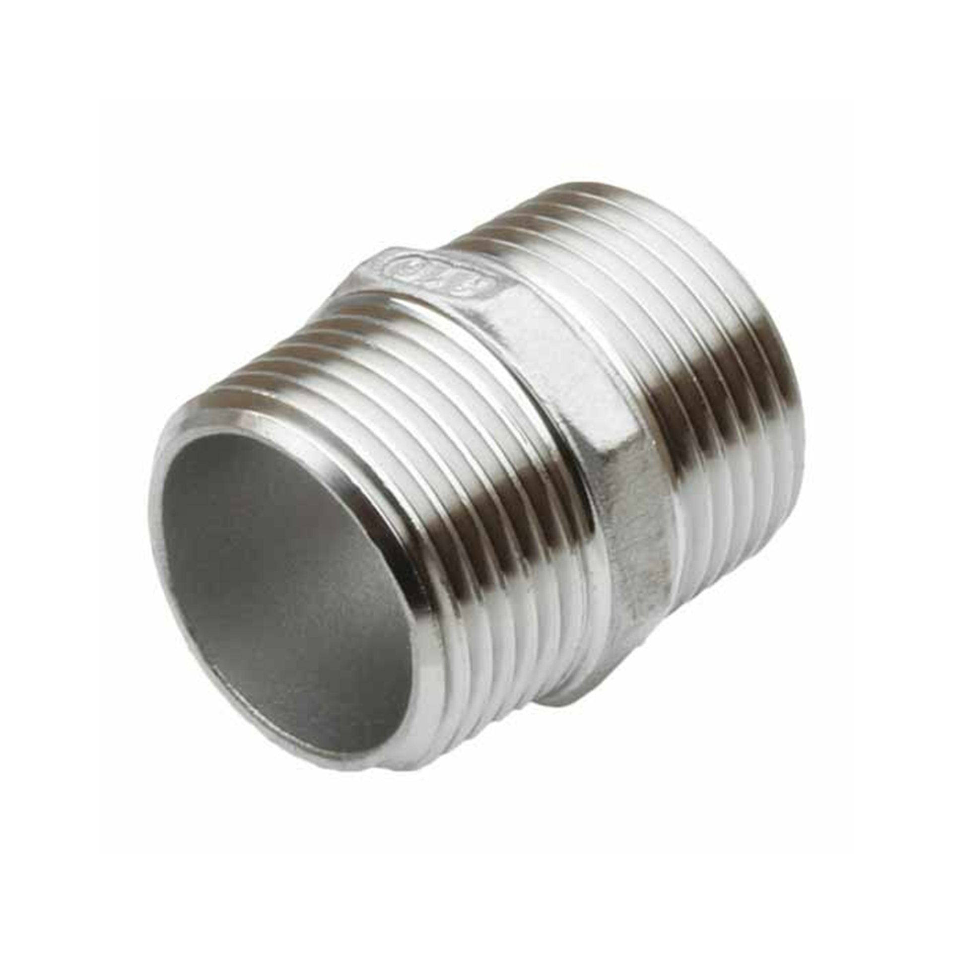 Casquilho Duplo Roscado Inox
