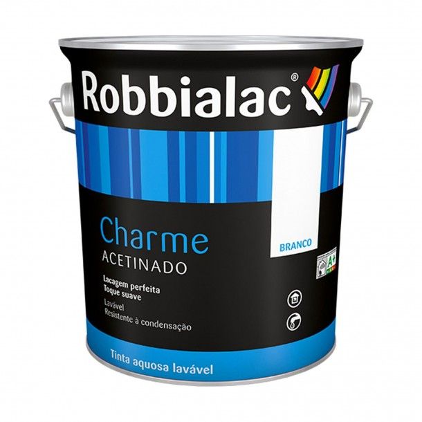 Tinta Charme Branco Jasmim - 4L Robbialac