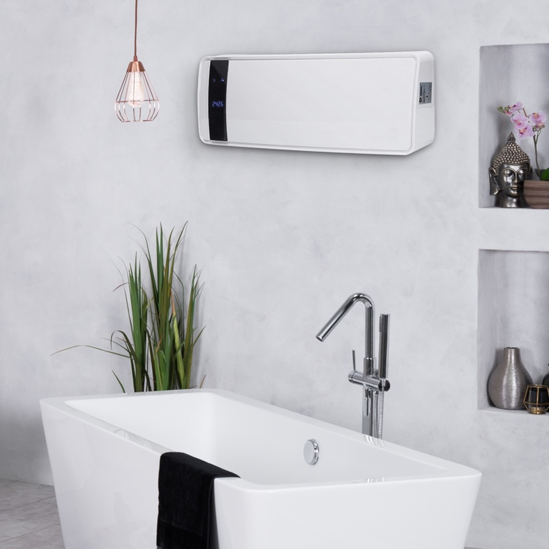 Aquecedor Split de Parede 2000W Tabah Niaros GSC