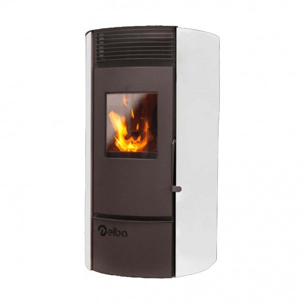 Salamandra a Pellets Redonda C�rsega 10KW Delba