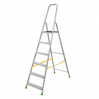 Escadote de Alum�nio 6 Degraus Eco 1,19M Ferral