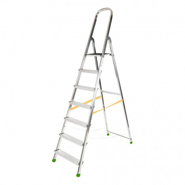 Escadote de Alum�nio 7 Degraus Eco 1,40M Ferral