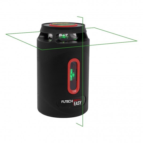 Nível a Laser Linha Horizontal 360º e 1 Linha Vertical Futech Nível a Laser Linha Horizontal 360º e 1 Linha Vertical Futech