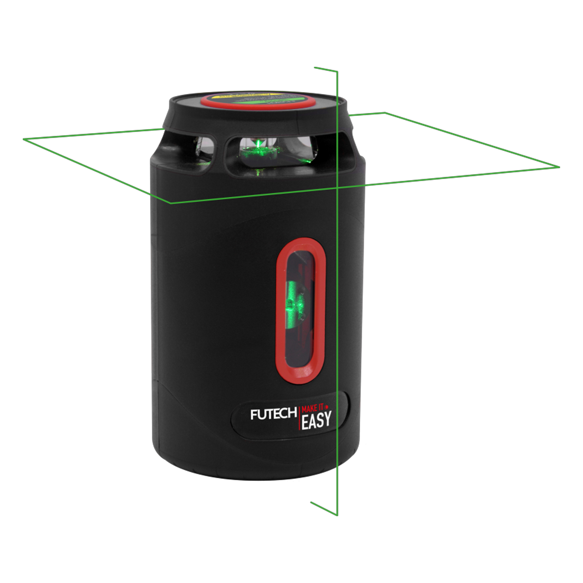 Nível a Laser Linha Horizontal 360º e 1 Linha Vertical Futech