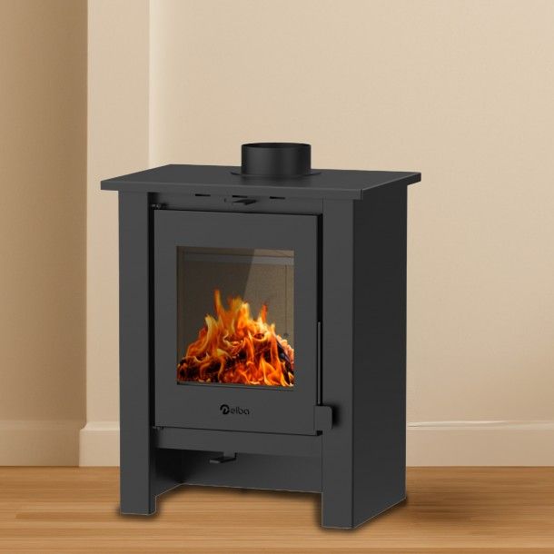 Salamandra a Lenha 7,60KW Georgia Delba