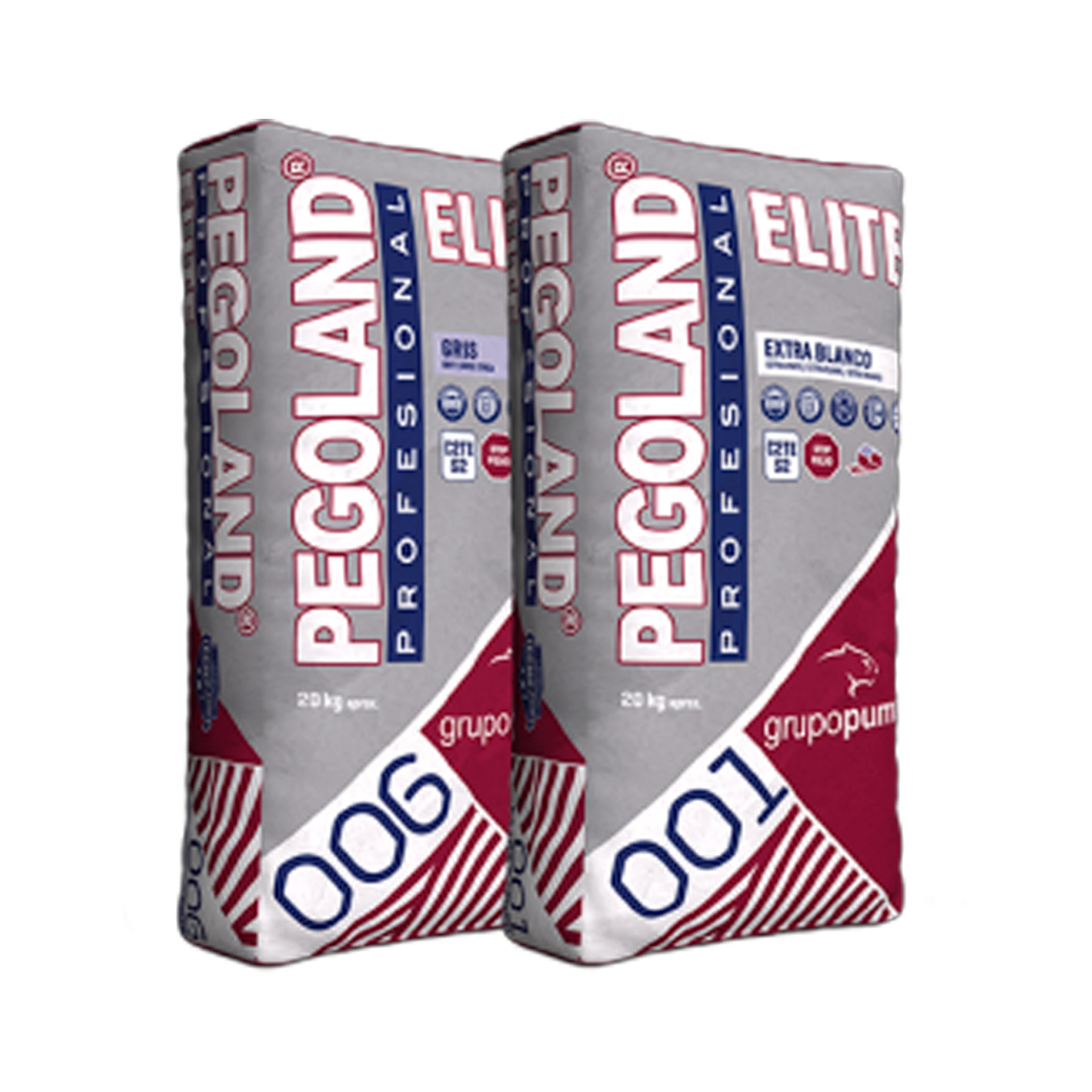 Cimento Cola Pegoland Profissional Elite C2TES2 20Kg Puma