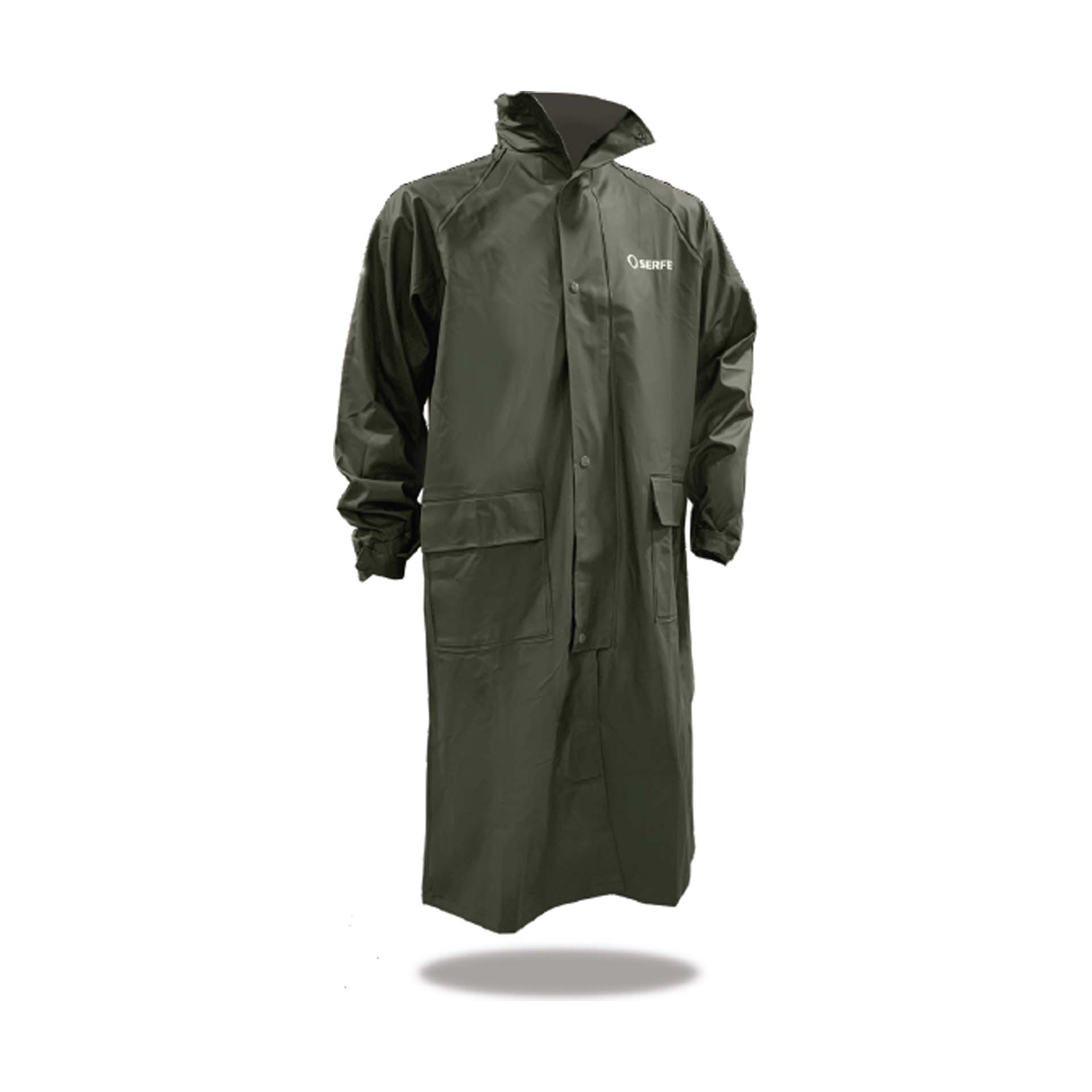 Capa de Chuva Verde PU