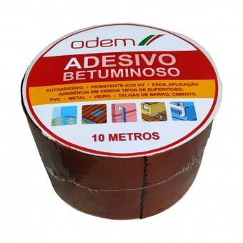 Fita Betuminosa Autoadesiva Terracota 0,20x10M