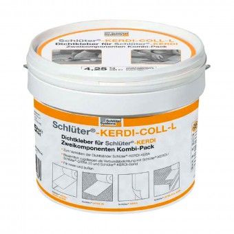 Cola Vedante Bi Componente Kerdi Coll L Cinza 4,25Kg Schluter