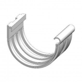 Uni�o Simples para Caleira Circular 125mm PVC