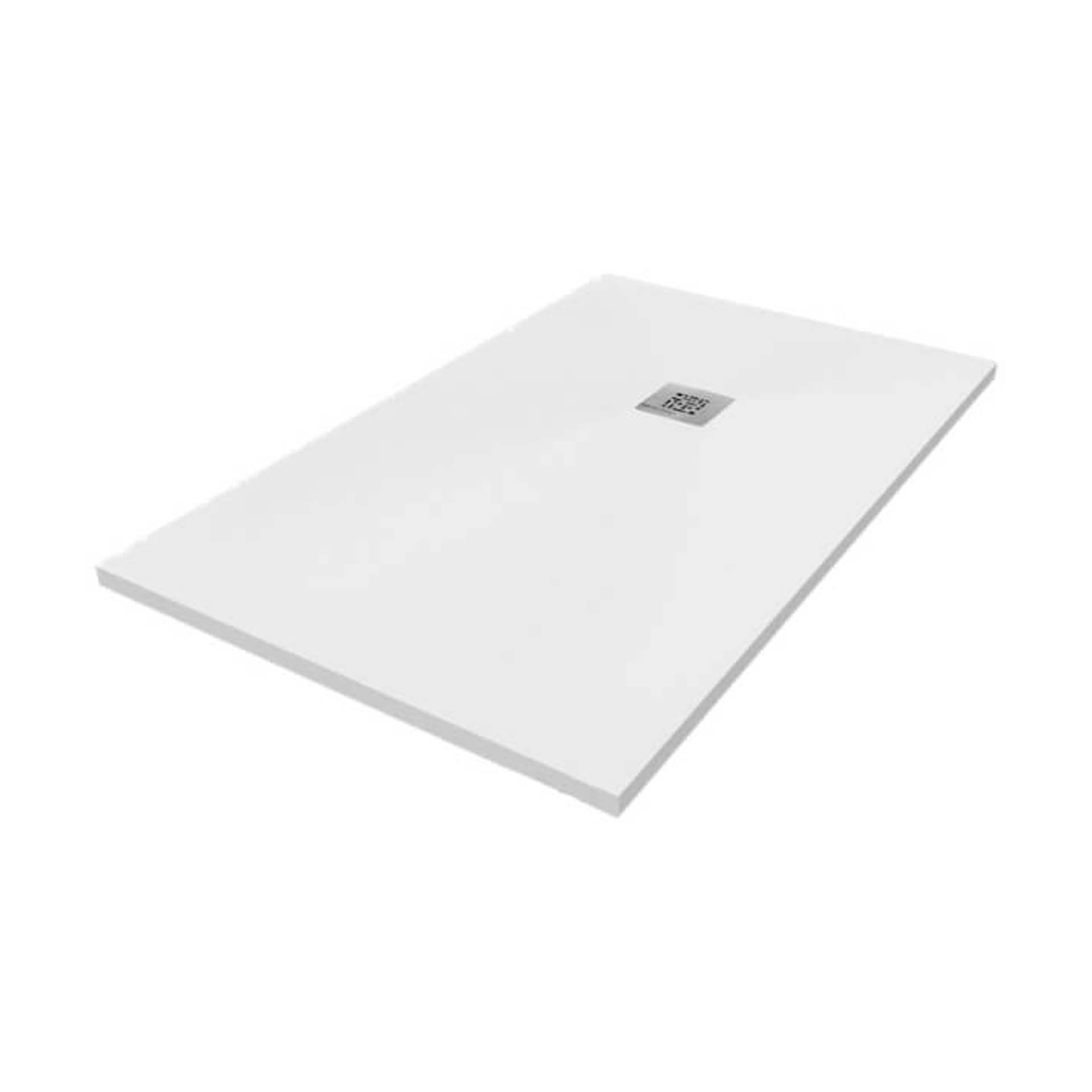 Base de Duche 80x90x3cm Gel Coat Next Branco Aquore