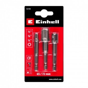 Jogo de Adaptadores para Chaves de Caixa Einhell