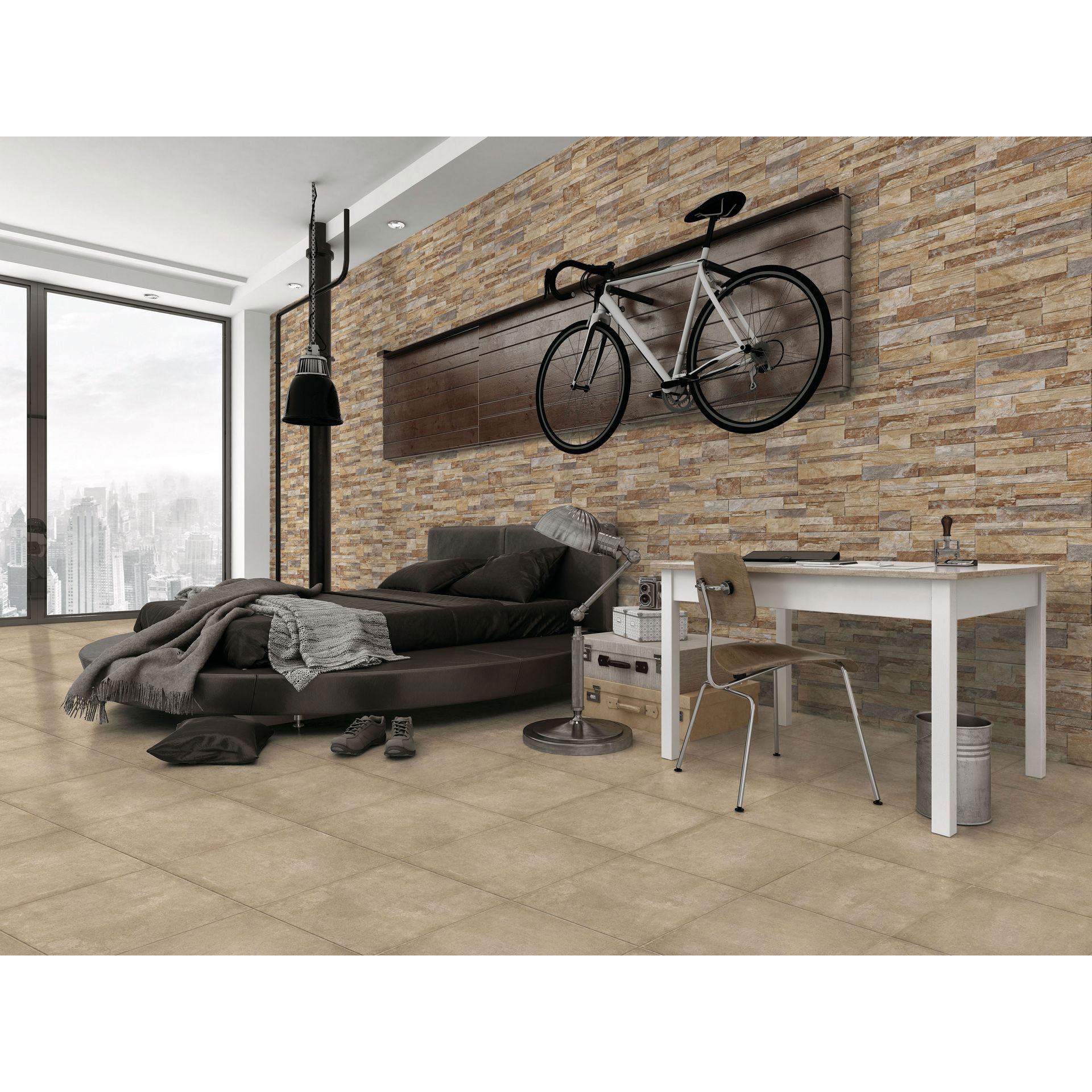 Revestimento Baikal XL Castanho 19x57cm 1ª Emigres