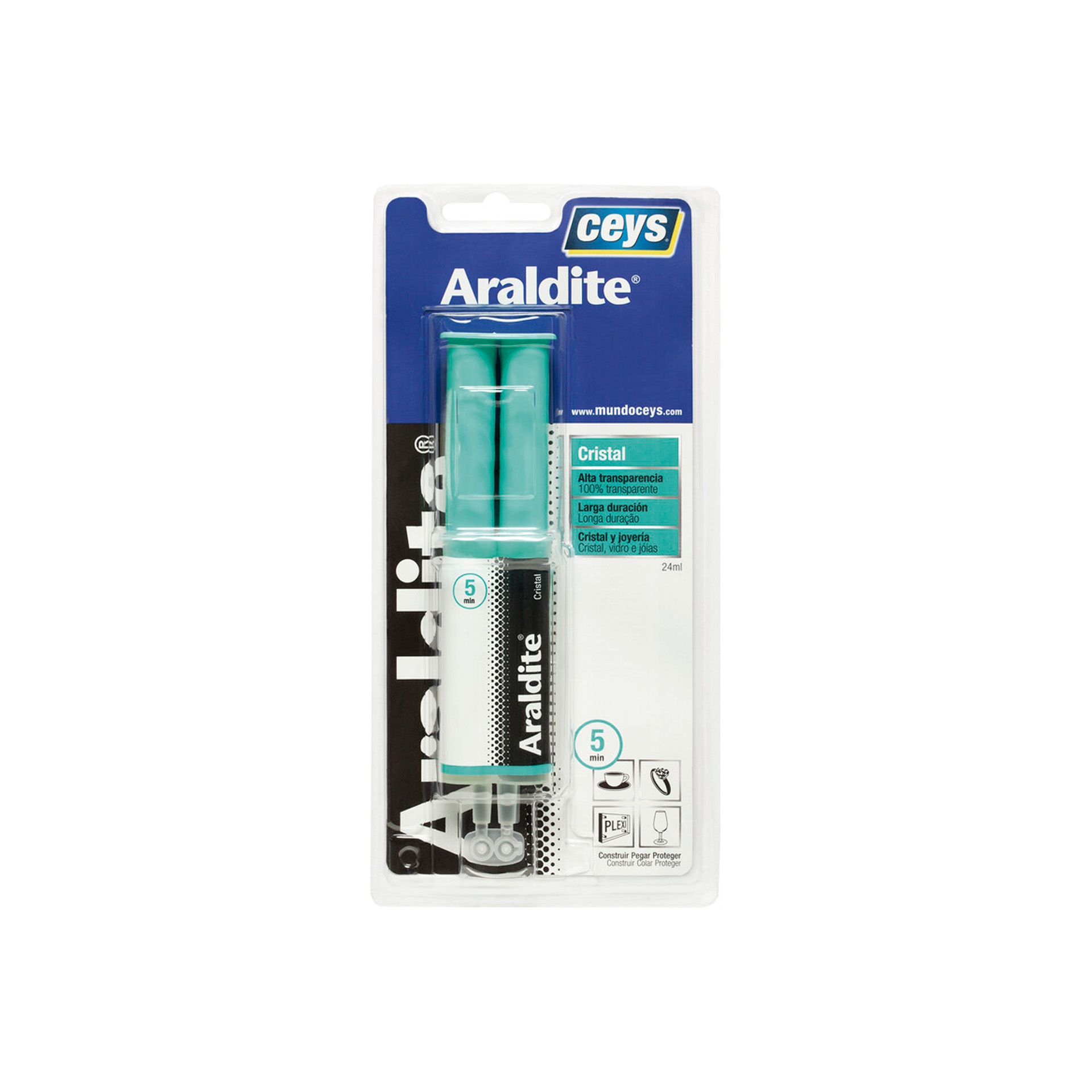 Araldite Rápido Transparente Ceys