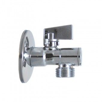 Torneira de Esquadria com Filtro 20x16mm Eco Lat�o Cromado