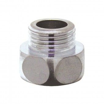 Aumento Sextavado Roscado Cromado 20x16mm