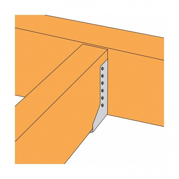 Suporte em U Abas Interiores 300x80mm