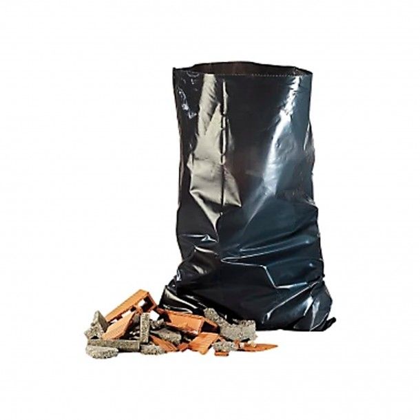 Saco de Pl�stico Preto 80x120cm