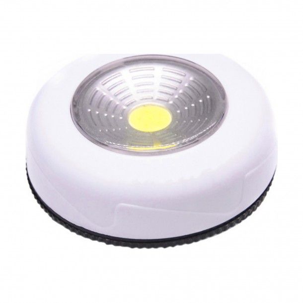 Led para Arm�rio de Pilhas Bot�o Redondo