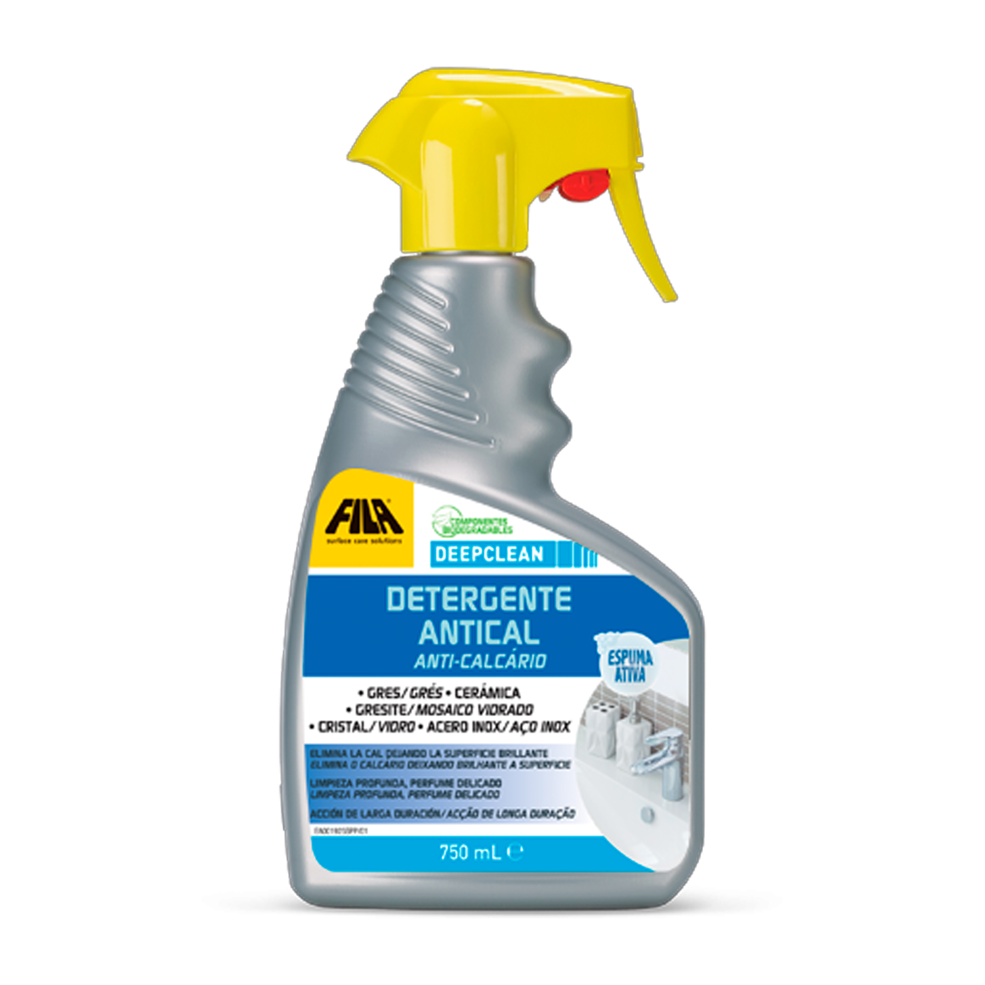 Detergente Anti-Calcário Deepclean 0,75L Fila