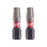 Pontas de Aparafusar Shockwave Torx TX30 25mm Milwaukee