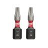 Pontas de Aparafusar Shockwave Torx TX15 25mm Milwaukee