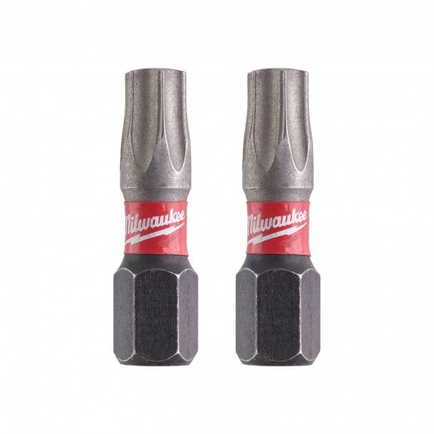 Pontas de Aparafusar Shockwave Torx TX30 25mm Milwaukee