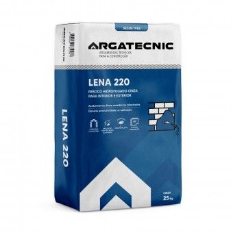 Reboco Exterior e Interior Hidr�fugio Lena 220 25Kg