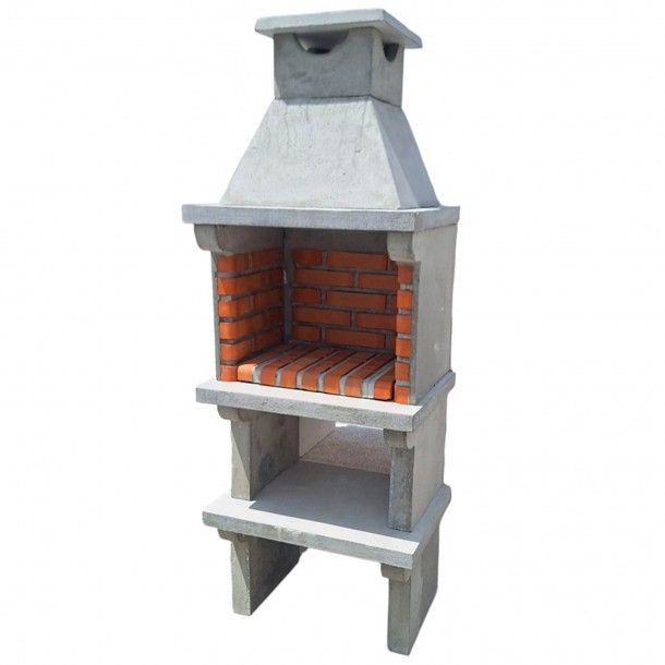 Churrasqueira de Tijolo 69x190x50cm 1908B ACB