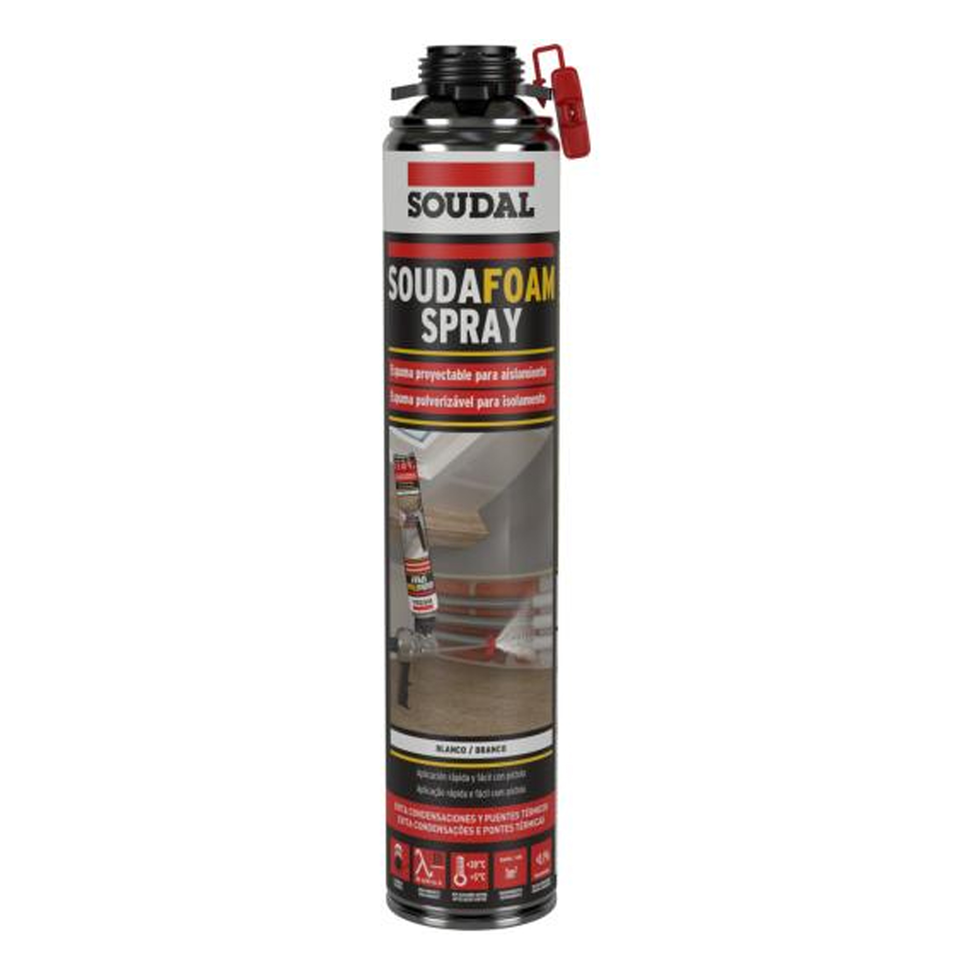 Espuma Poliuretano Soudafoam Projétavel 700ml Soudal