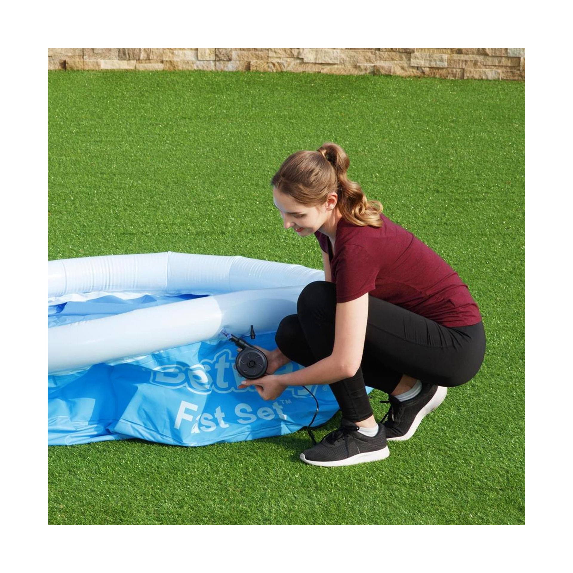 Piscina Bestway Fast Set 183x51cm Insuflável Redonda