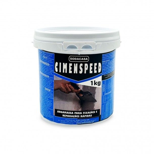 Cimento Rápido Cimenspeed 1Kg Cimento Rápido Cimenspeed 1Kg