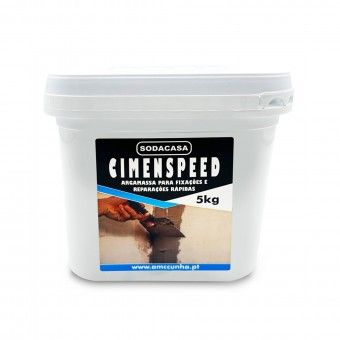 Cimento Rápido Cimenspeed 5Kg Cimento Rápido Cimenspeed 5Kg