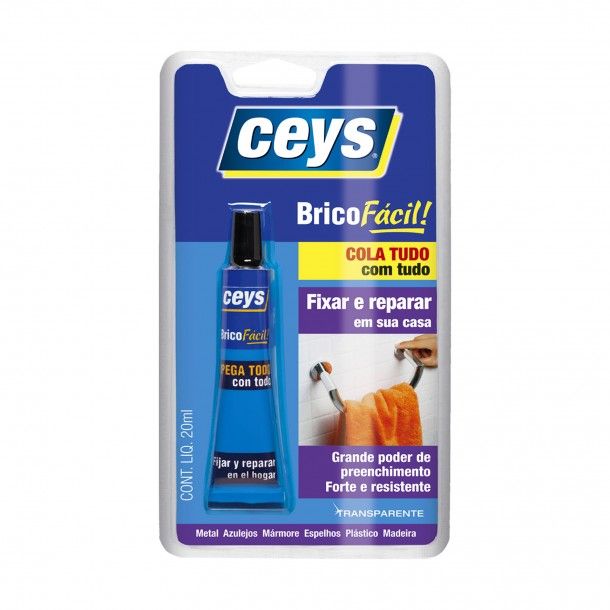 Cola Universal Transparente Ceys 20ml