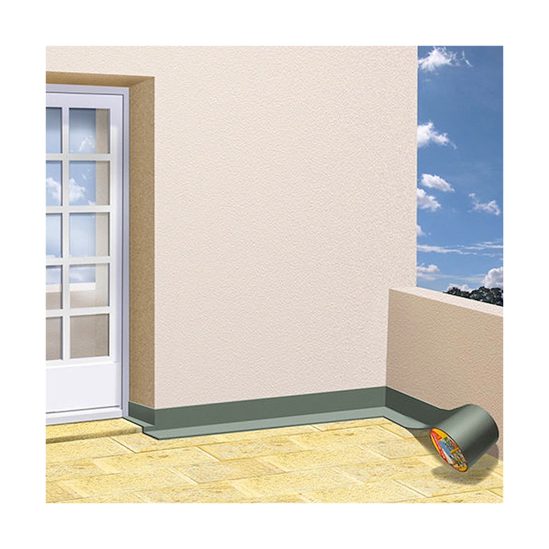 Fita Impermeável Sika Multiseal Cinza