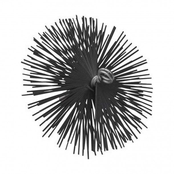 Escova Limpa Chamin�s � 250mm Met�lica 7M