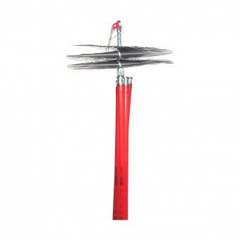 Escova Limpa Chamin�s � 200mm Met�lica 7M