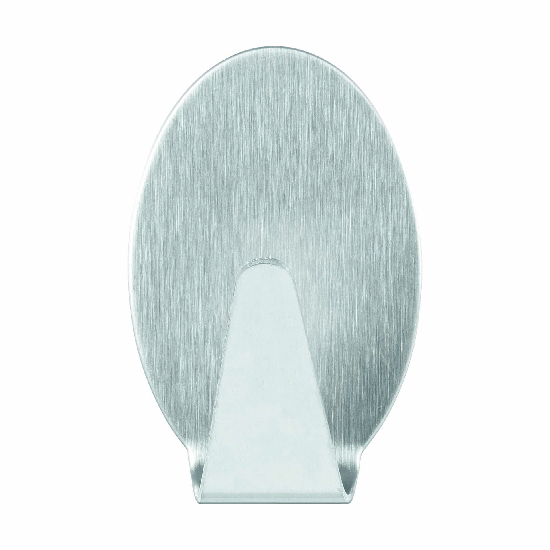 Cabide de Parede Adesivo 26x44x20mm Inox Tesa 2 Uni