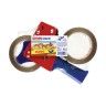 Dispensador com 2 Rolos Fita Adesiva 66mx50mm Tesa Dispensador com 2 Rolos Fita Adesiva 66mx50mm Tesa