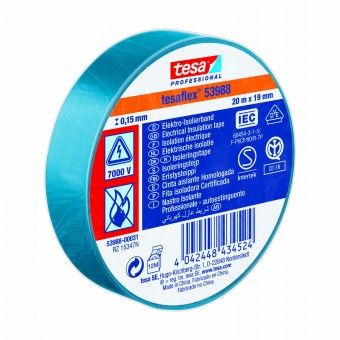 Fita Isoladora de Eletricista 19mm 20M Tesaflex Tesa 53988