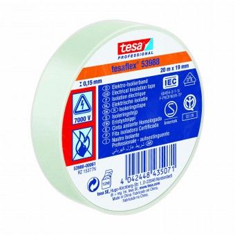 Fita Isoladora de Eletricista 19mm 20M Tesaflex Tesa 53988