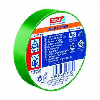 Fita Isoladora de Eletricista 19mm 20M Tesaflex Tesa 53988