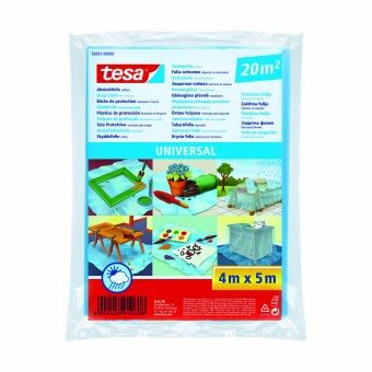 Cobertura de Prote��o Pl�stico Azul 7my 4x5M