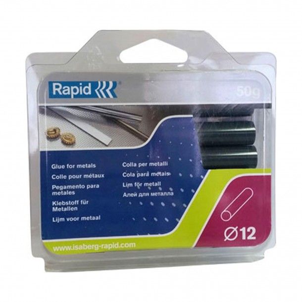 Tubos de Cola Quente para Metal 12mm Rapid