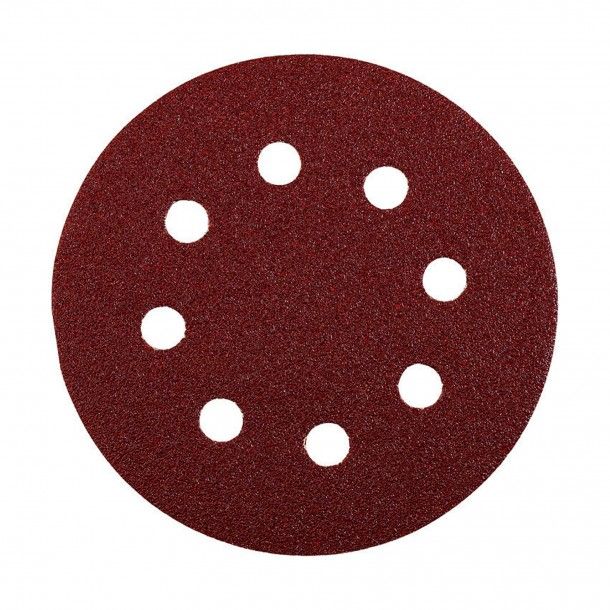 Disco Lixa Abrasivo com Velcro D125 - G80 Kwb